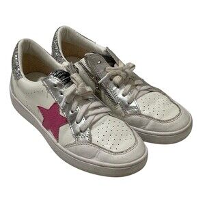 Vgt Havana VH EST 1954 Sneakers Shoes Women's Fashion Pink Star Size 6 W/ Zipper